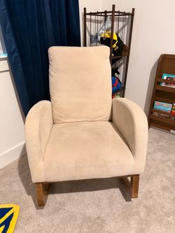 Tan Rocking Chair Nursery