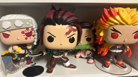 12 Funko Pop 10” Each Spider Man Demon Slayer & More