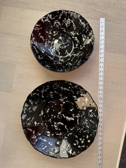 Decorative bowls - Black And Silver 