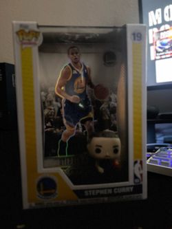 Giant Stephen Curry pop figure