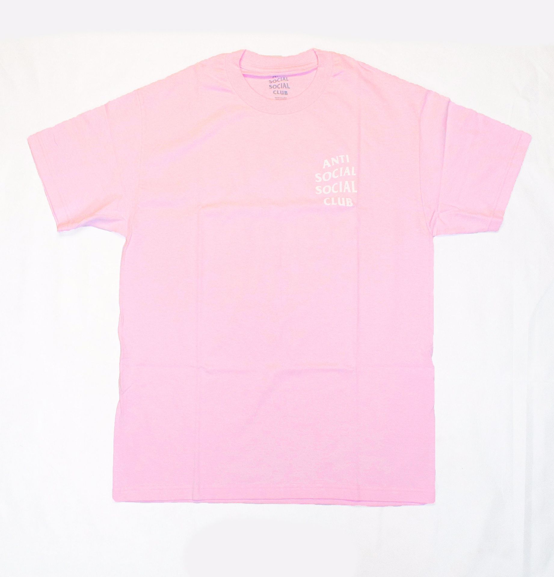 Anti Social Social Club Kkoch Tee Pink Cherry Streetwear Hype