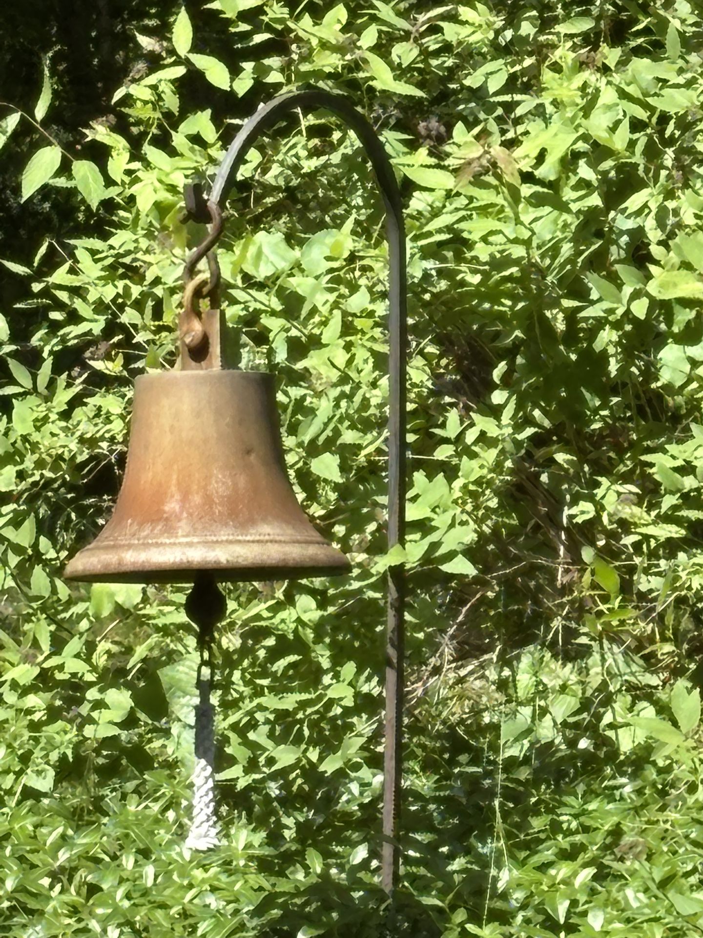 Antique Brass Ships Bell