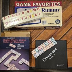 Dominoes + Rummy