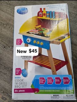 New cook and Grill play set