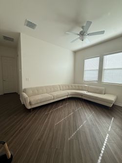 beige couch
