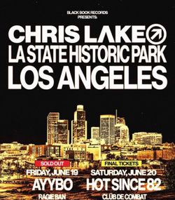 3 Chris Lake Sat 6/20 Tickets