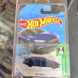 Hot Wheel Super Treasure Hunt Tesla Model S