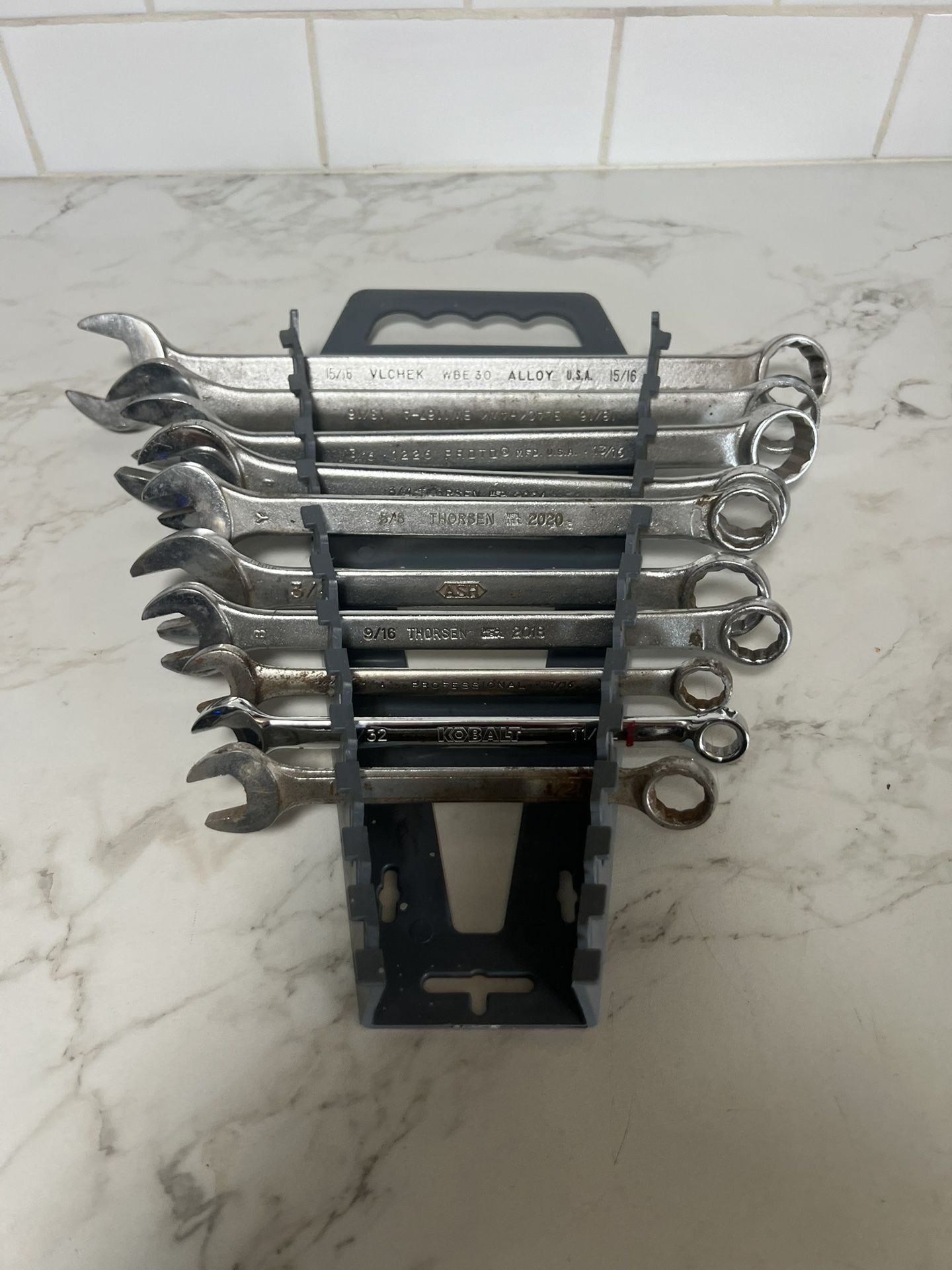 Wrenches & Mechanics Tools 15/16” to 1/2”