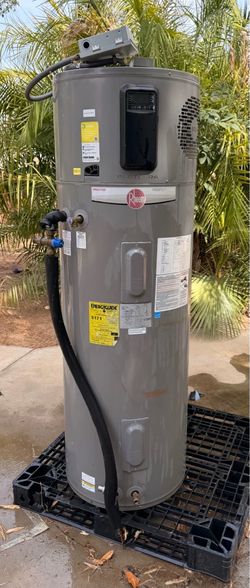 80 gallon Rheem Heat Pump Water Heater Under Warranty Till 2034