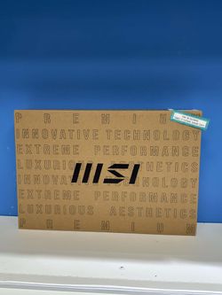 MSI Thin 15.6 inch FHD 144Hz Gaming Laptop (Brand New) - Pay $5 DOWN AVAILABLE - NO CREDIT NEEDED