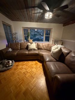 Free leather couch