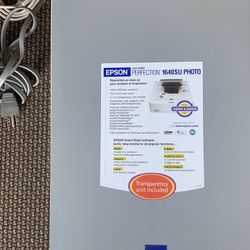 epson color scanner perfection 1640SU