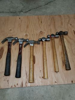 Miscellaneous vintage hammers