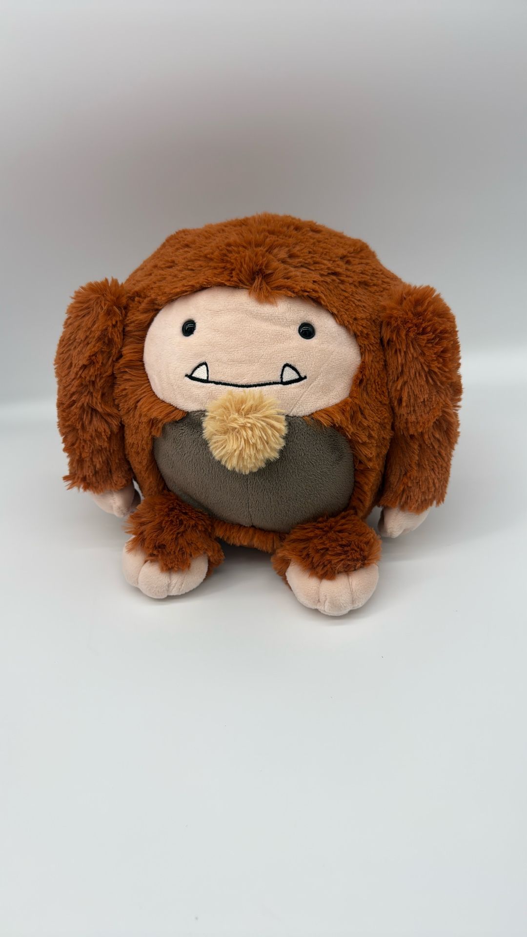 Squishable Mini Bigfoot plush toy.