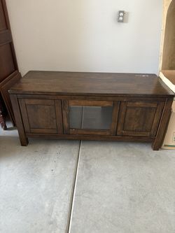 World Market TV Stand $20