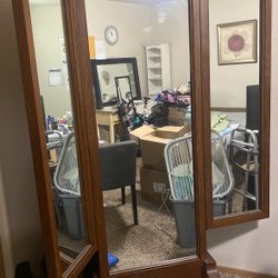 Large Antique Mirror