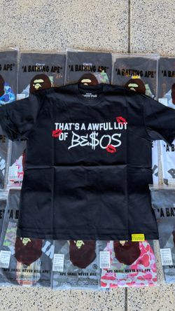 BAPE AND ALOC SHIRTS