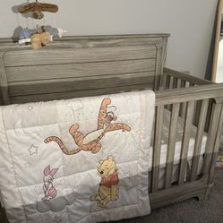 Simmons crib and Changing Table Dresser 