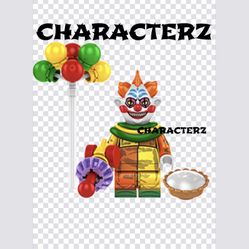 Killer Klowns From Outer Space Horror Minifigure 