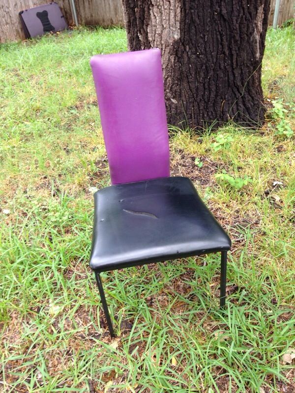 Retro metal chair