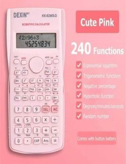 Scientific Calculator Multi Colors FREE Delivery