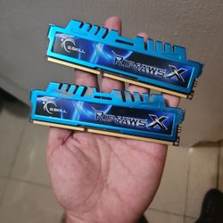 G.Skill Ripjaws X 16 GB (2×8 GB) DDR3-1600 MHz RAM Kit – Excellent Condition