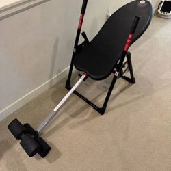 Inversion Table – Gentle Spinal Decompression