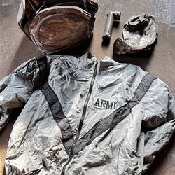 Vintage Army Backpack 