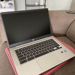 HP Chromebook & Case 