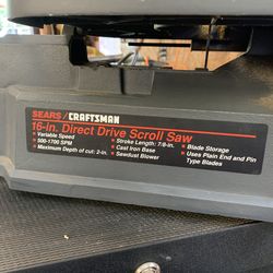 Craftsman 16” Scroll Saw