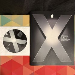 Apple Mac OS X 10.4 Tiger Full Version for Mac M9639ZA (2005)