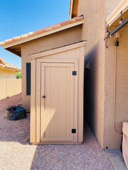 4x10 Wood Storage shed (HOA Approved)
