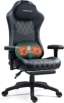 Dowinx Heated Massage Gaming Chair $99.99