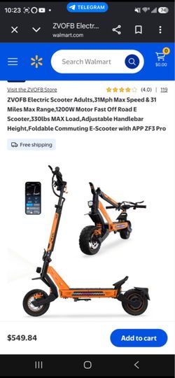 ZVOFB electric scooter