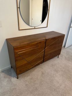 Dresser six drawers mcm