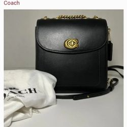 Coach Madison Convertible Backpack Black