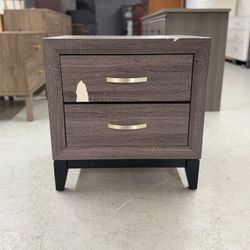 1 Scratched Nightstand / End Table