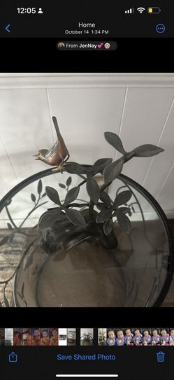 Bird Brass Decor
