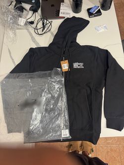 Black Stussy Zip Up