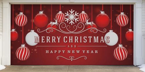 13ftby6ft Christmas Garage Banner 