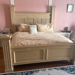King Size Bed With Frame 