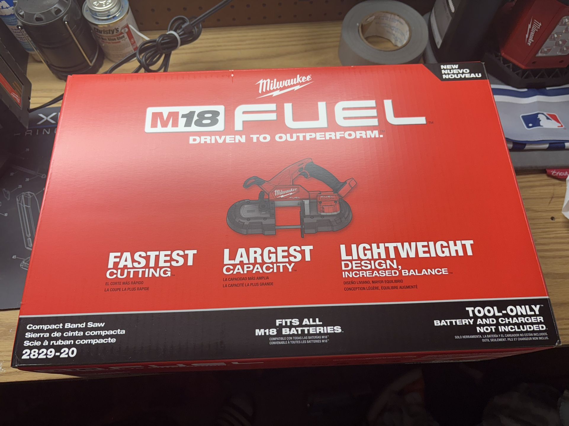 (BRAND NEW) Milwaukee M18 Fuel Bandsaw!