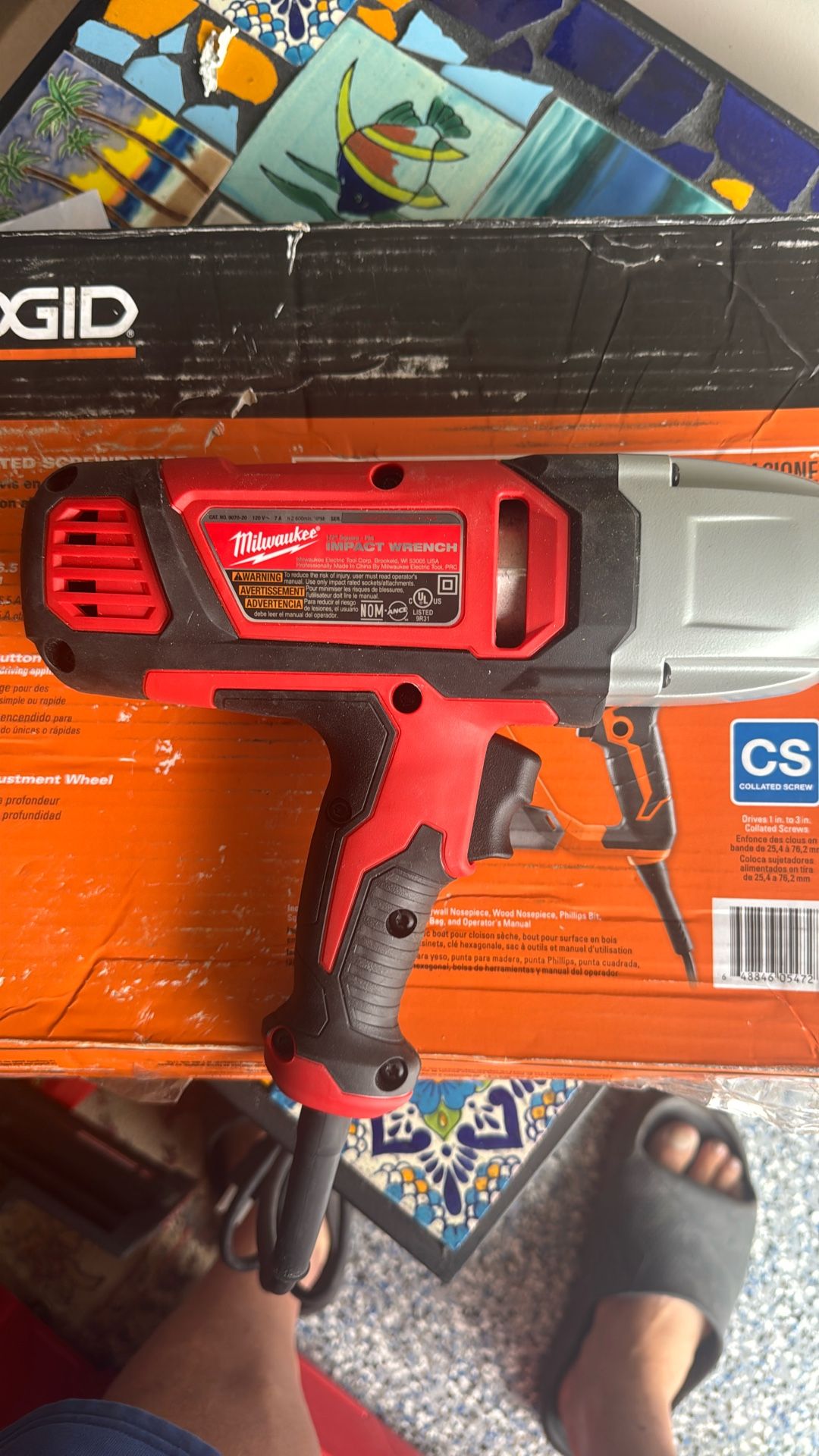 Milwaukee 1/2 Square Pin Impact Wrench