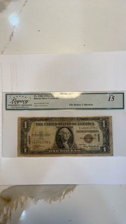 1935A $1 Hawaii Silver Certificate PMG Fine 15