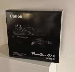 Canon PowerShot G7 X Mark III - 20.1MP Digital Camera - New Open Box