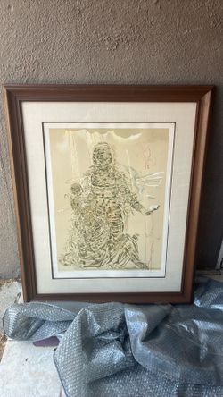 Salvador Dali “Exploding Madonna” Lithograph Signed