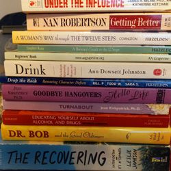 Books On Recovery, Addiction,  AA