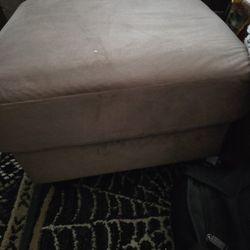 22x14 Ottoman Light  Beige 