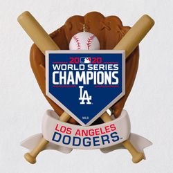 Los Angeles Dodgers World Series Ornament