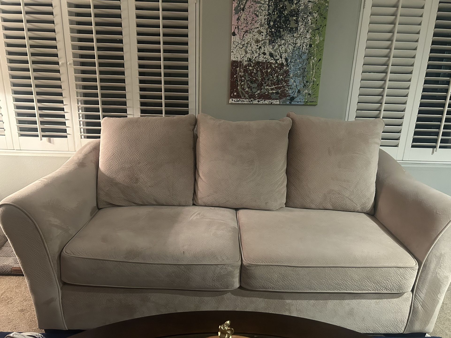 Sofa and Loveseat